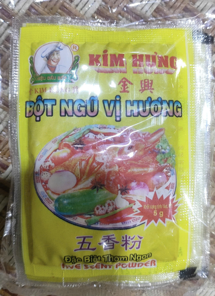 Bột Ngũ Vị Hương Kim Hưng ( 10 gói)